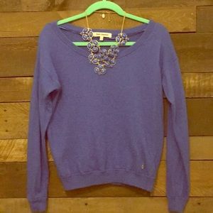 Juicy Couture indigo sweater